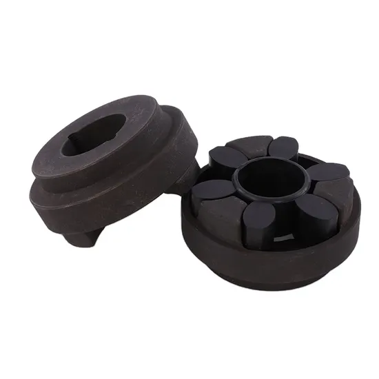 Gg25 Cast Iron HRC Flexible Coupling with Taper Bore 