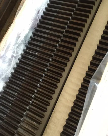 High Precision Custom Made CNC M1 Helical Spur Straight Round Steel Gear Rack and Pinion 