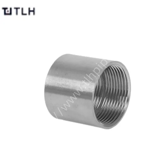 Stainless Steel Coupling Female Connection, Casting Texture, SS304/SS316 