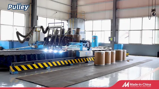 Customized Heavy Duty Gravity Motor Motorized Roller Belt Conveyor System Roller Rubber Lagging Drive Head Snub Bend Tail Conveyor Drum Pulley 