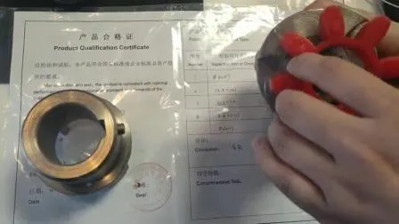 Densen Customized Rubber Jaw Coupling Spider Jaw Coupling HRC 