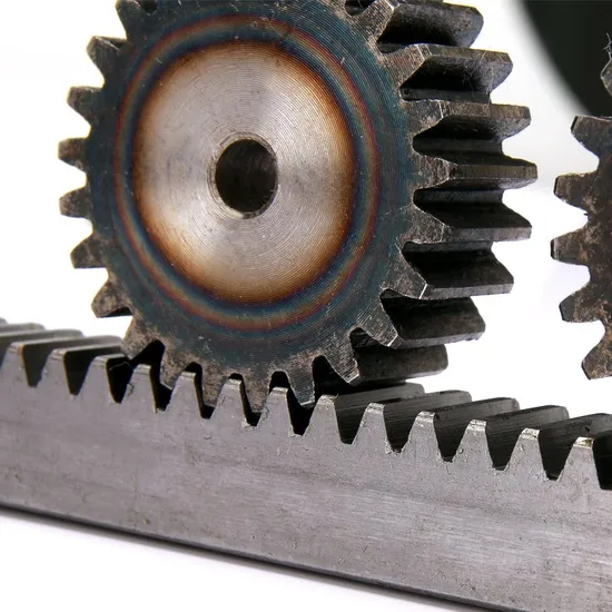 China Gear Supplier CNC Precision Industrial Small Flexible Steel Gear Rack and Pinion 